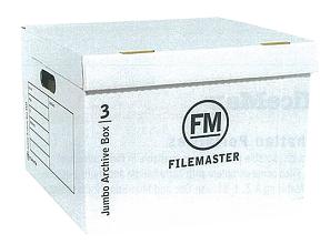 FM JUMBO ARCHIVE BOX NO.3 WHITE 432X376X286MM